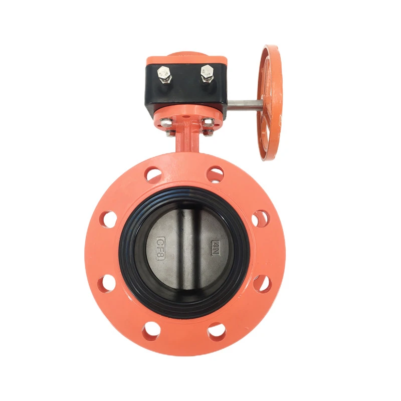 Double Flange Kalite Papiyon Valv
