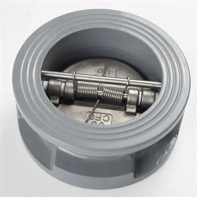 Double disk chèk valv