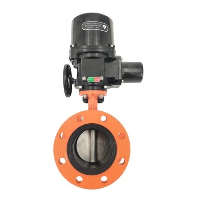 Elektrik Flange Papiyon Valv